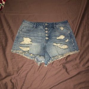 jean shorts